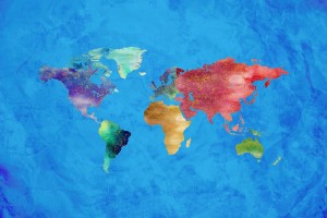 Artistic World Map III